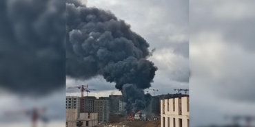 Tuzla'da işçi konteynerinde yangın