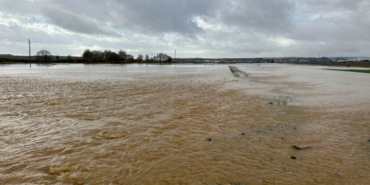 Uşak'ta tarım arazilerini ve iş yerlerini su bastı