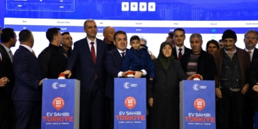 Yüzyılın Konut Projesi kapsamında Bilecik'te kuralar çekildi