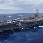 ABD Donanmasına ait USS Nimitz uçak gemisinin görev süresi yaklaşık 1 yıl uzatıldı