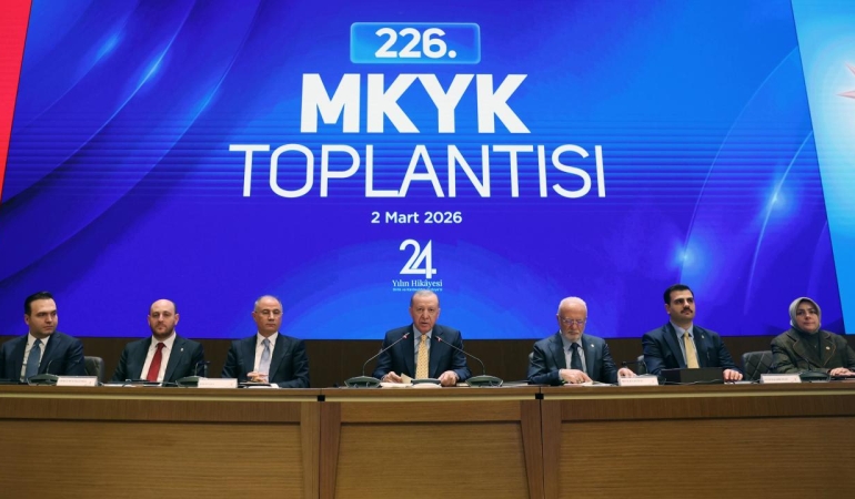 AK Parti MKYK Toplantısı başladı