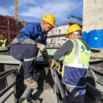 Akkuyu'da kritik yapısal bileşen monte edildi