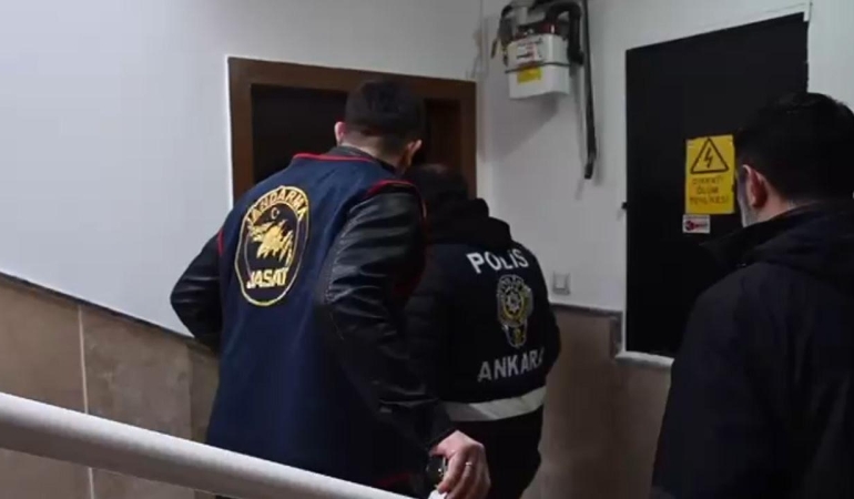 Ankara'da çeşitli suçlardan aranan 103 şüpheli yakalandı