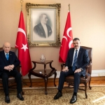 Bakan Çiftçi, MHP Genel Başkanı Bahçeli'yi ziyaret etti