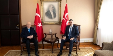 Bakan Çiftçi, MHP Genel Başkanı Bahçeli'yi ziyaret etti