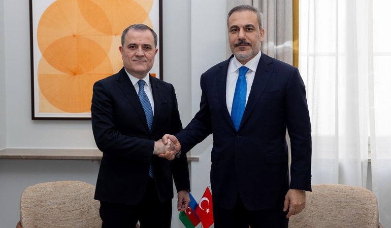 Bakan Fidan, Azerbaycanlı mevkidaşı Bayramov ile görüştü