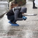 Banka şubesinde korku dolu anlar: Eski çalışandan soygun girişimi