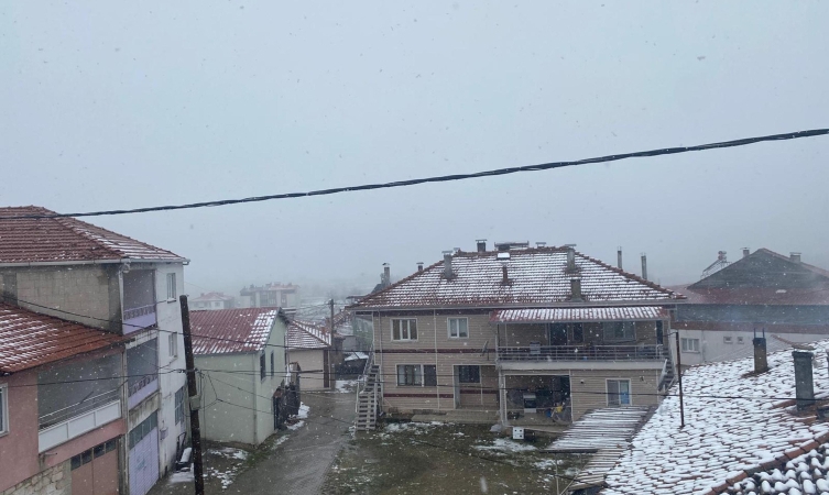 Bazı illerde kar etkili oldu