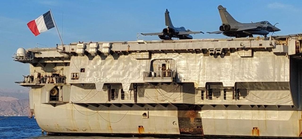 BFMTV: Fransız Charles de Gaulle uçak gemisi Doğu Akdeniz'e gönderildi