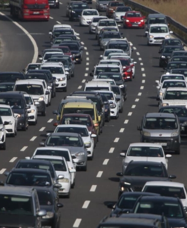 Bolu Dağı Tüneli'nden bayram tatilinde 331 bin 321 araç geçti