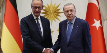 Cumhurbaşkanı Erdoğan, Almanya Başbakanı Merz ile görüştü