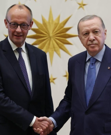 Cumhurbaşkanı Erdoğan, Almanya Başbakanı Merz ile görüştü