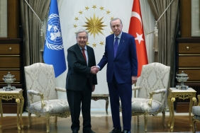 Cumhurbaşkanı Erdoğan, BM Genel Sekreteri Guterres'i kabul etti