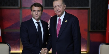 Cumhurbaşkanı Erdoğan, Fransa Cumhurbaşkanı Macron ile görüştü