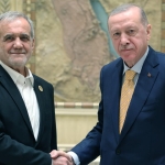 Cumhurbaşkanı Erdoğan İran Cumhurbaşkanı Pezeşkiyan ile görüştü