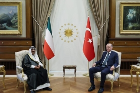 Cumhurbaşkanı Erdoğan Kuveyt Emiri ile görüştü