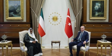 Cumhurbaşkanı Erdoğan Kuveyt Emiri ile görüştü