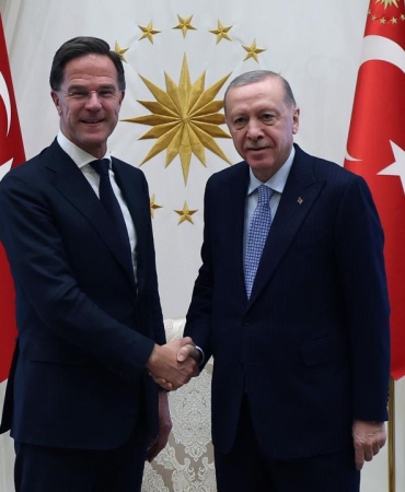 Cumhurbaşkanı Erdoğan, NATO Genel Sekreteri Rutte ile görüştü