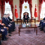 Cumhurbaşkanı Erdoğan, Türk Devletleri Teşkilatı heyetini kabul etti