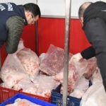 Denetimlerle 700 kilogram sucuk sofralara gelmeden imha edildi