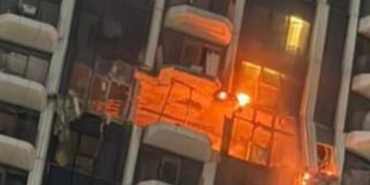 Dubai'de binaya İHA isabet etti