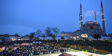 Edirnede "Büyük Selimiye İftarı"na 7 bin kişi bekleniyor