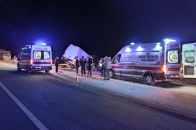 Edirne'de feci kaza: 2 ölü, 1 yaralı