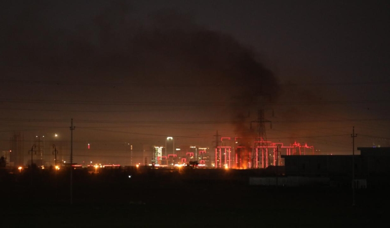 Erbil'de 5 dakika arayla peş peşe patlama sesleri duyuldu