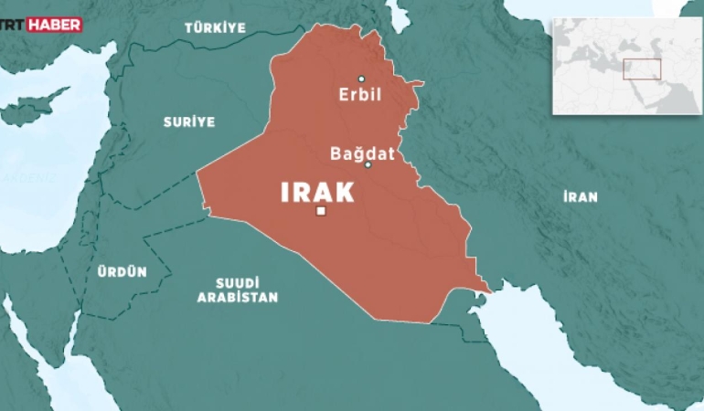 Erbil'de art arda patlama sesleri