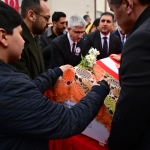 Fatma Nur öğretmen için okulunda tören düzenlendi