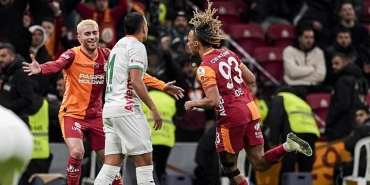 Galatasaray sahasında Corendon Alanyaspor'u mağlup etti! (İŞTE MAÇIN ÖZETİ)