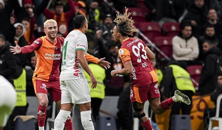 Galatasaray sahasında Corendon Alanyaspor'u mağlup etti! (İŞTE MAÇIN ÖZETİ)