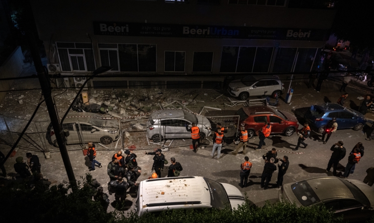 İran'ın misillemesinin ardından İsrail'de sirenler çaldı