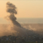 İşgalci İsrail, Beyrut'taki Dahiye bölgesine hava saldırıları düzenledi