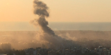 İşgalci İsrail, Beyrut'taki Dahiye bölgesine hava saldırıları düzenledi