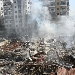 İşgalci İsrail ordusu Beyrut'taki Dahiye bölgesine hava saldırısı düzenledi