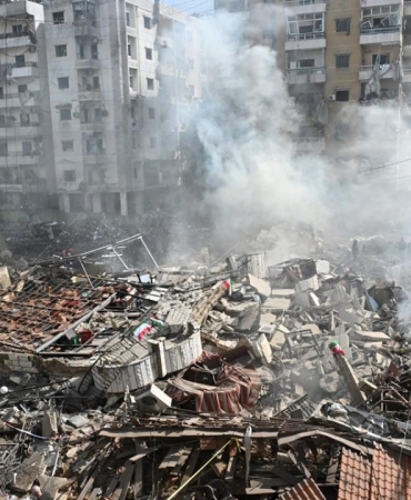 İşgalci İsrail ordusu Beyrut'taki Dahiye bölgesine hava saldırısı düzenledi