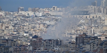 İşgalci İsrail'den Beyrut'un güneyi için saldırı tehdidi