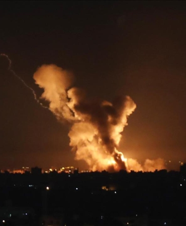 İsrail, Lübnan'ın başkenti Beyrut'a yeni hava saldırıları düzenledi