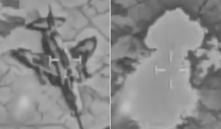 İsrail ordusu, İran'a ait iki savaş uçağını imha ettiğini duyurdu