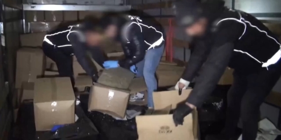 İstanbul'da 527 kilogram uyuşturucu ele geçirildi