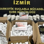 İzmirde 366 bin 400 uyuşturucu hap ele geçirildi