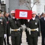 Katar'da şehit olan binbaşı Taştekin son yolculuğuna uğurlandı