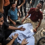 Katil İsrail'in Gazze Şeridi'ne saldırılarında can kaybı 72 bin 135'e yükseldi