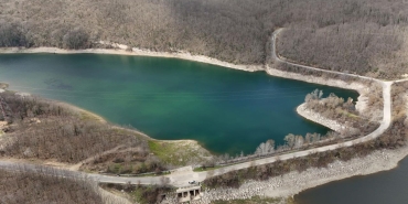 Kazandere Barajı'nda doluluk oranı yağışlarla arttı