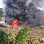 Kolombiyada 110dan fazla askeri personeli taşıyan nakliye uçağı düştü