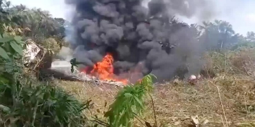 Kolombiyada 110dan fazla askeri personeli taşıyan nakliye uçağı düştü