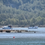 Marmaris'te deniz suyu yaklaşık 5 metre çekildi