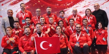 Milli para halterciler'den 20 madalya