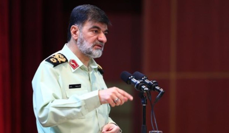 Öldüğü iddia edilen İran Emniyet Genel Müdürü, Avrupa'ya seslendi